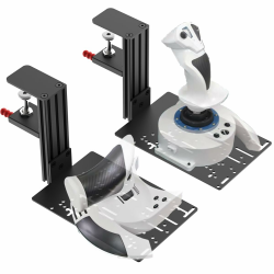 Desk Mount Compatible with Thrustmaster T - Flight Hotas One, T - Flight Hotas 4, T - Flight Hotas X, T.flight Stick X, Sol-R2 HOSAS, Farmstick, TCA Quadrant Boeing Edition and so on (2 pack) Angebot bei HelloDeals