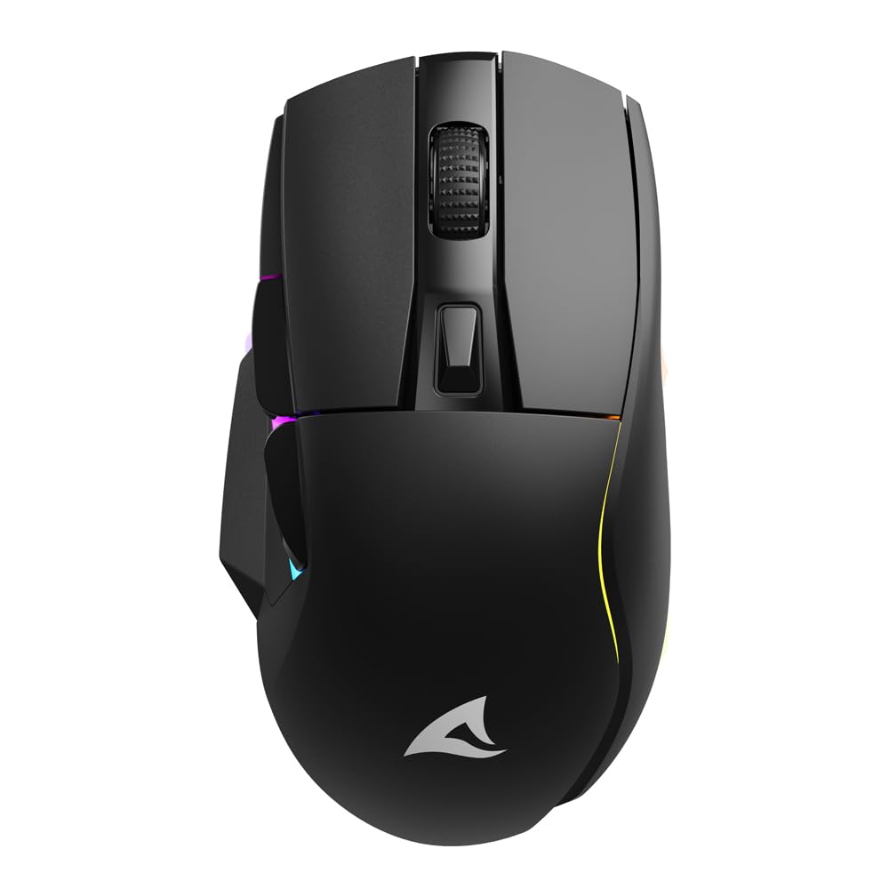 Sharkoon Skiller SGM50W Black, Wireless Optical Gaming Maus, RGB, PBT Button Angebot bei HelloDeals