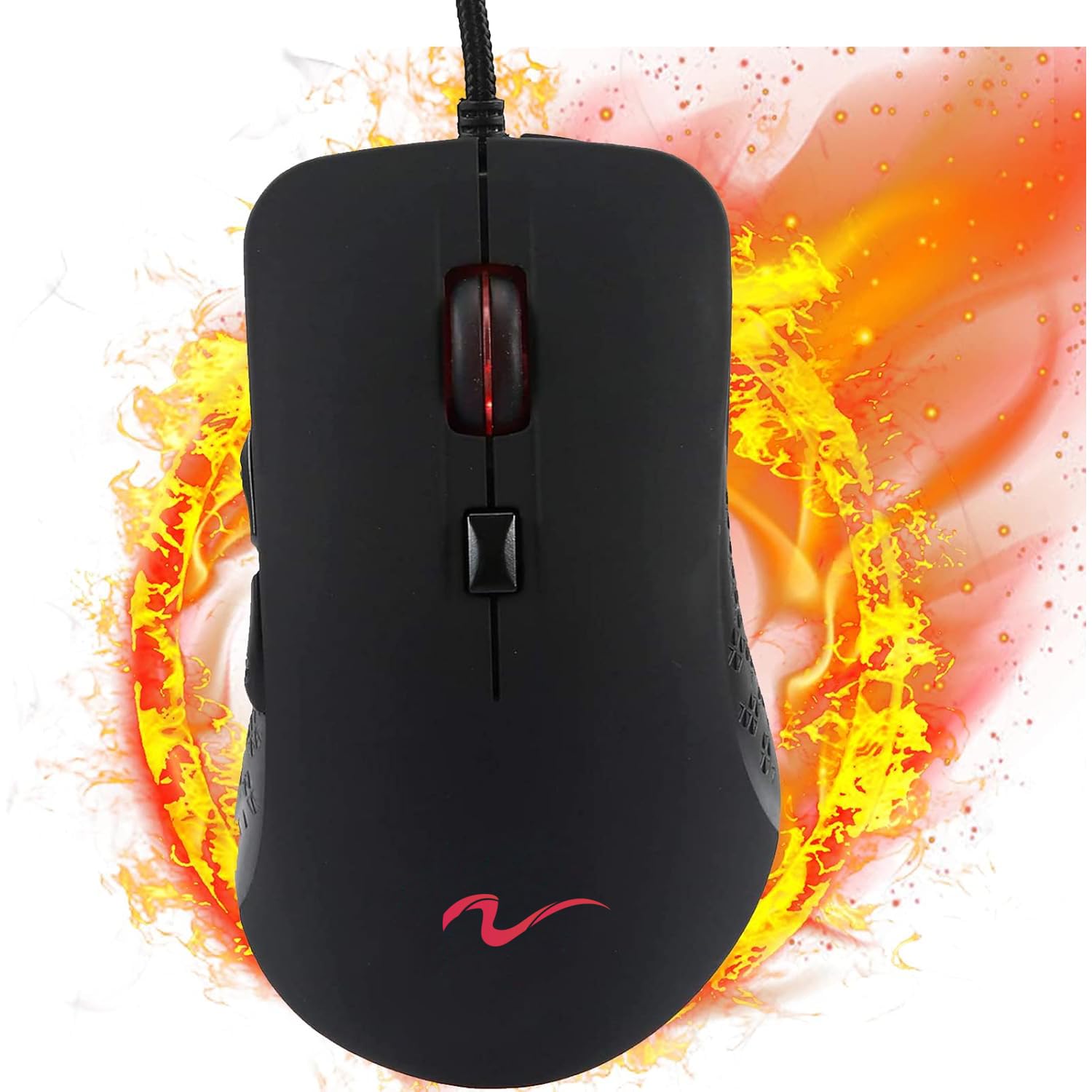 Beheizter Maus,Winter-Handwärmer USB Gaming-Maus,Wärme 38–48 °C Einstellbar-Mattschwarz Angebot bei HelloDeals