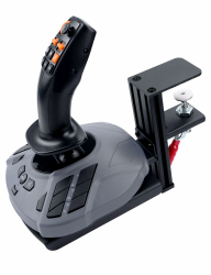 VTUIFBT Schreibtischhalterung aus Metall, kompatibel mit Thrustmaster SimTask Farmstick, T-Flight Hotas One, T-Flight Hotas 4, T16000M FCS, TCA Sidestick – Schnellspanner/stabile Klemme/Controller Angebot bei HelloDeals
