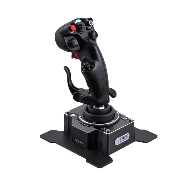 VIRPIL Controls CDT-AEROMAX-R Flightstick HOTAS für PC Flugsimulation – Präzisions-Joystick mit Basis, USB Controller Gaming, Rechts Angebot bei HelloDeals