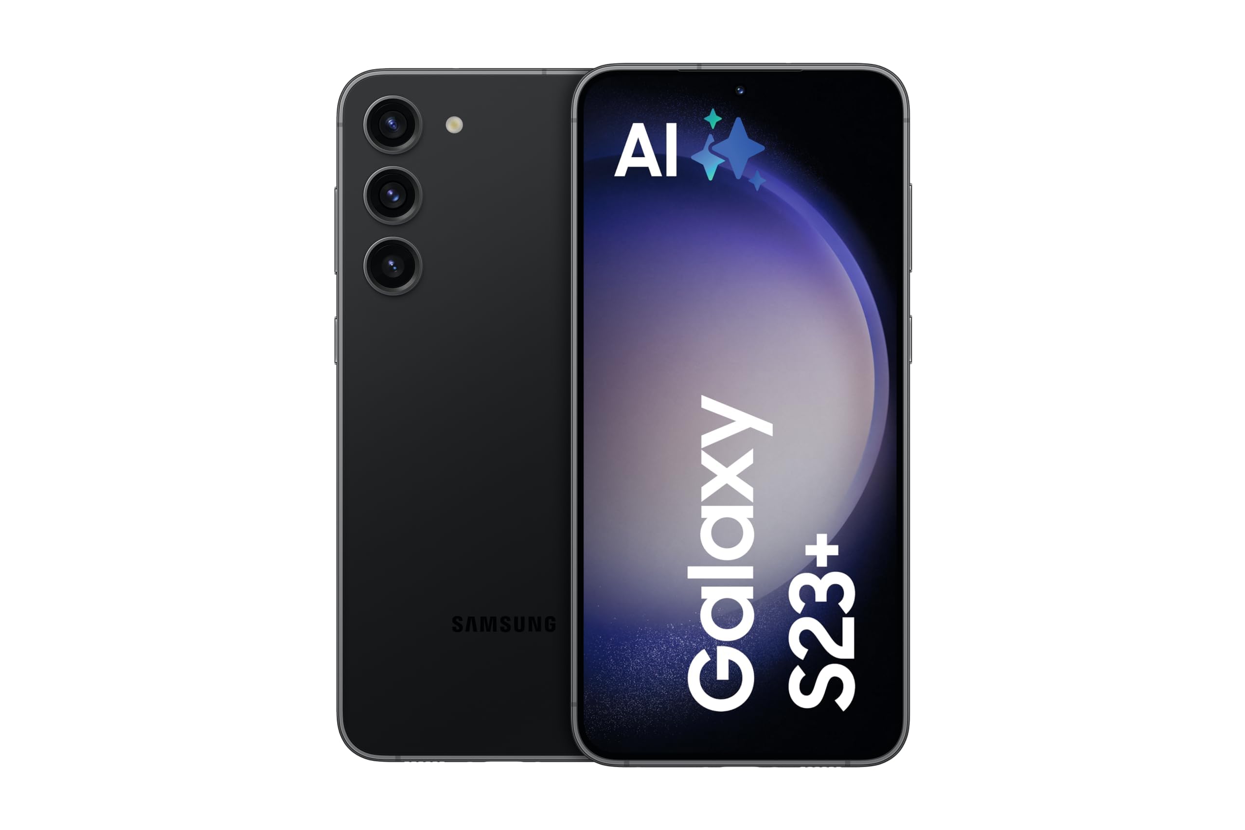 Samsung Galaxy S23+ AI-Android-Smartphone, 256GB, 4.700mAh Akku, Smartphone ohne Vertrag Phantom Black inkl. 36 Monate Herstellergarantie [Exklusiv bei Amazon] Phantom Black 256GB Angebot bei HelloDeals