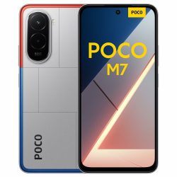 XIAOMI Poco M7, Smartphone 6+128GB, 6,9" FHD+ 144Hz Display, Snapdragon 685, 50MP AI-Zweifach-Kamera, 7000mAh, Silber 6+128GB Silber Angebot bei HelloDeals