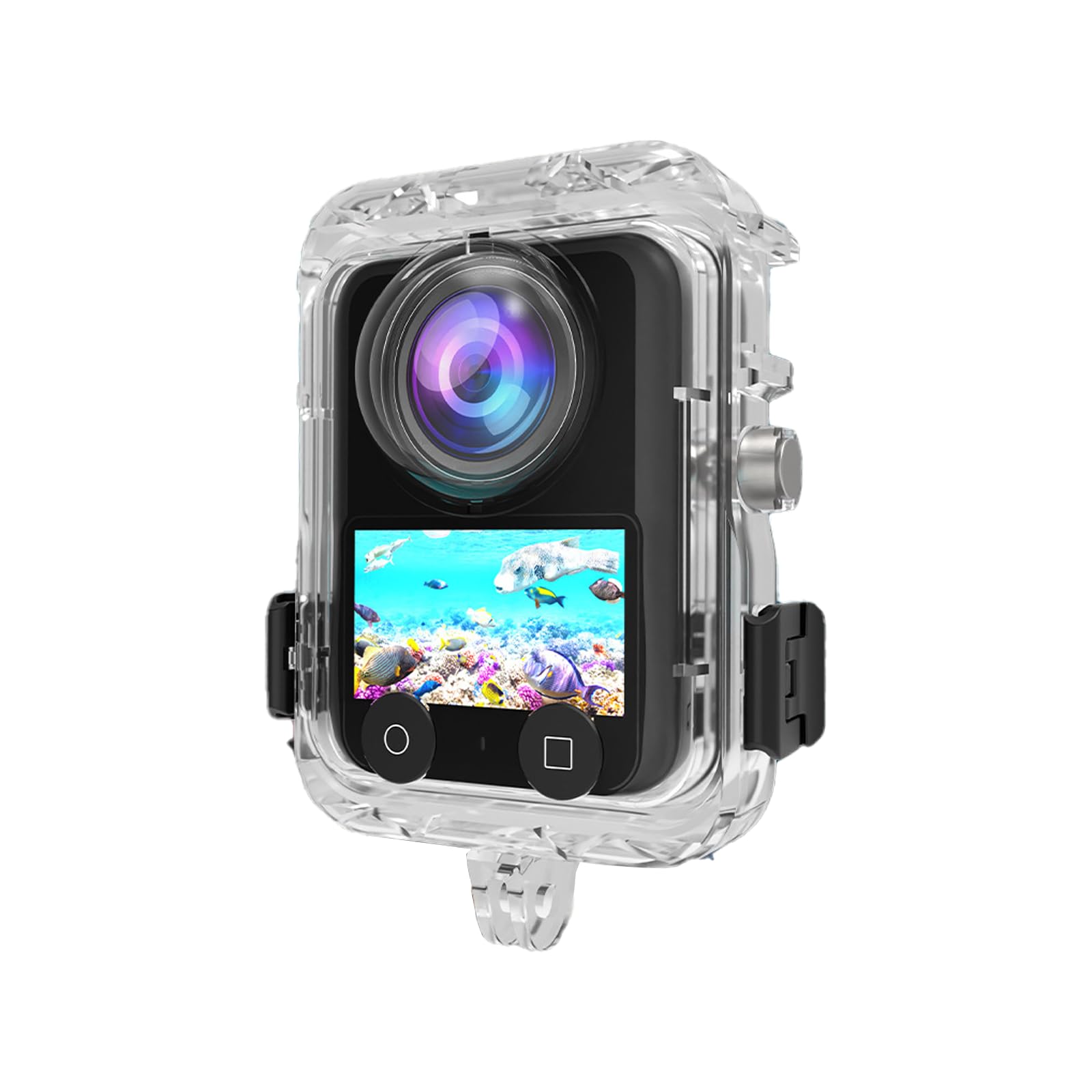 Tauchkoffer für DJI OSMO 360 Panorama-Action-Kamera, 40 m wasserdichte Schutzhülle mit Anti-Beschlag-Einsätzen und Aufbewahrungstasche Angebot bei HelloDeals