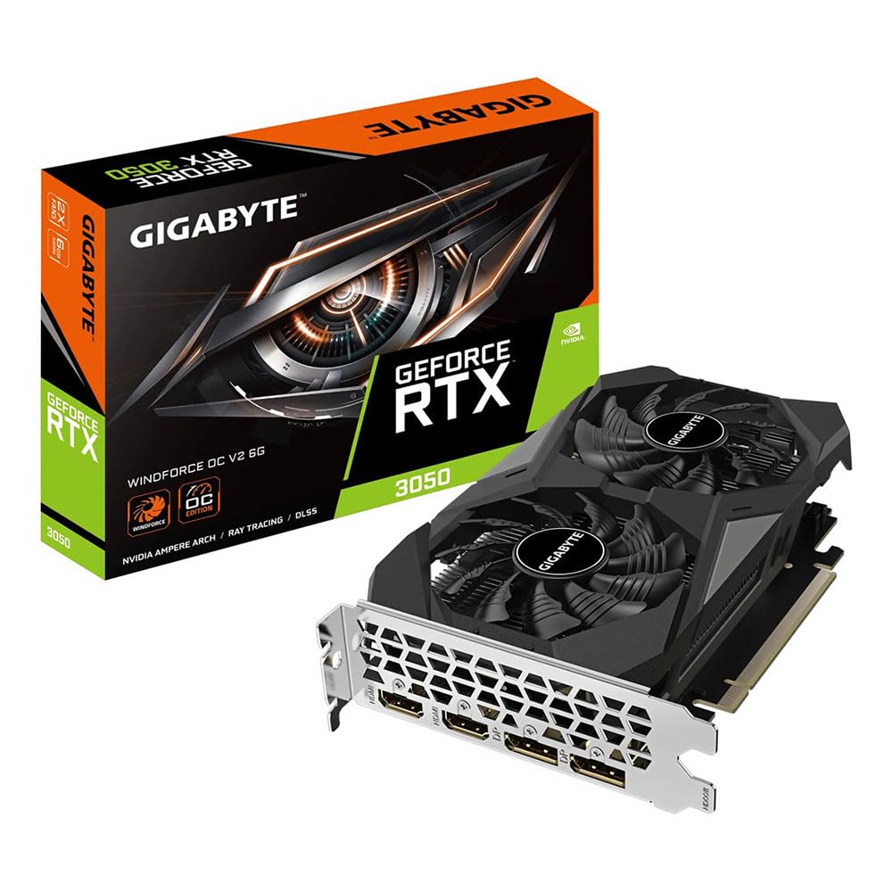 Gigabyte GeForce RTX 3050 WINDFORCE OC V2 6GB GDDR6 Angebot bei HelloDeals