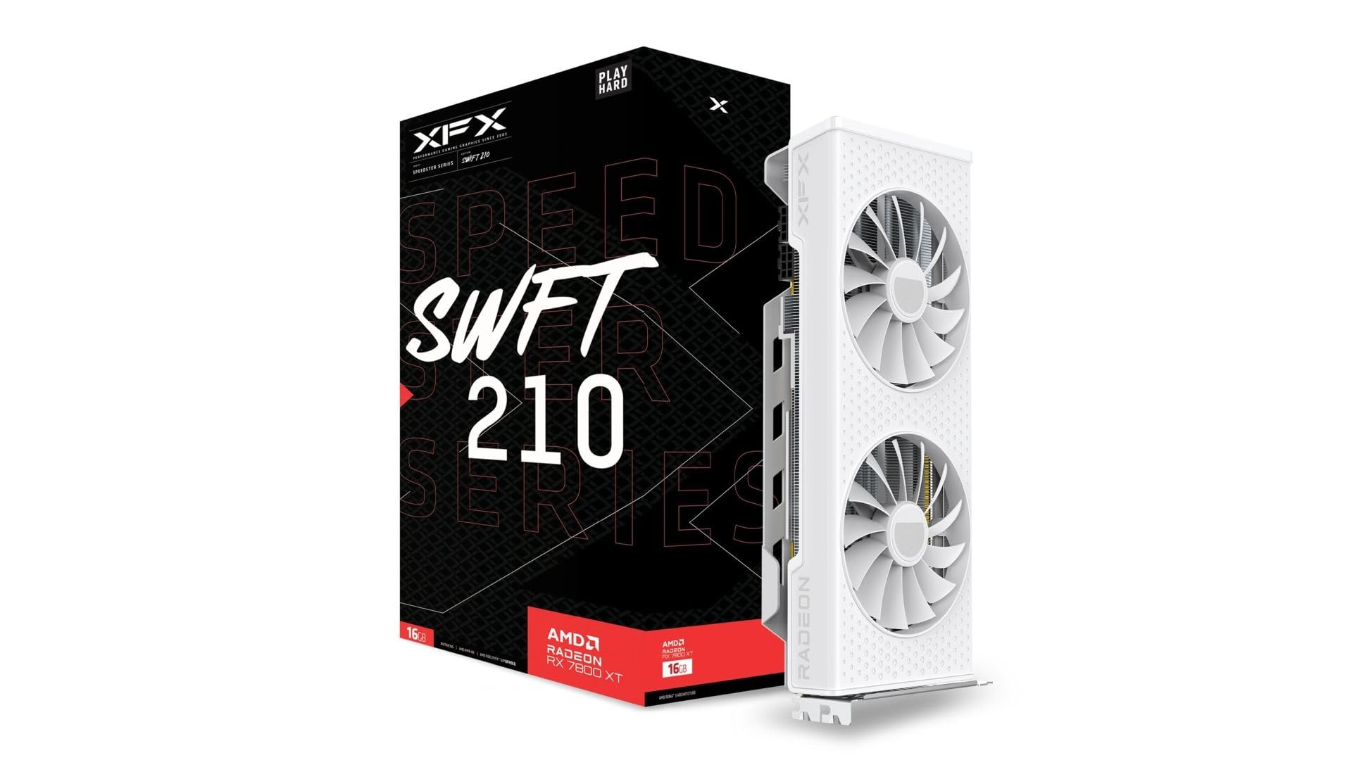 XFX Gaming Speedster SWFT210 Radeon RX 7800XT 16GB GDDR6 HDMI 3xDP, AMD RDNA™ 3 (RX-78TSWFTWP) Angebot bei HelloDeals