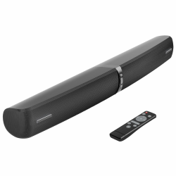 Soundbar für TV Geräte, 2-in-1 Trennbare Tower-Lautsprecher mit Bluetooth 5.3/HDMI-ARC/Optisch/AUX – Wandmontagefähige Home Cinema Sound bar mit Surround-Sound für PC/Gaming/Projektoren (Black) Angebot bei HelloDeals