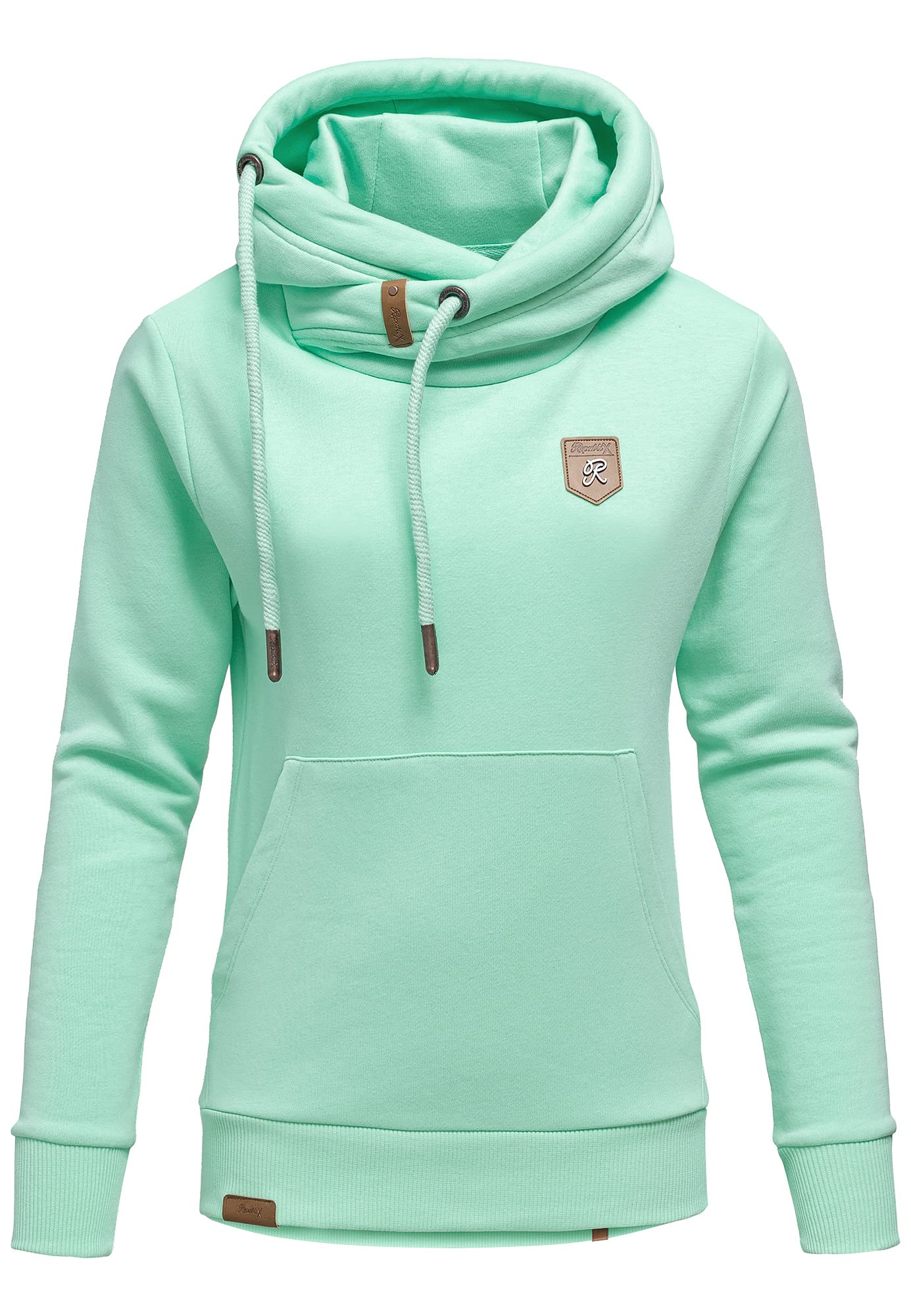 Damen Kapuzenpullover Sweatjacke Pullover Hoodie Sweatshirt RD-001 3XL Mint Angebot bei HelloDeals