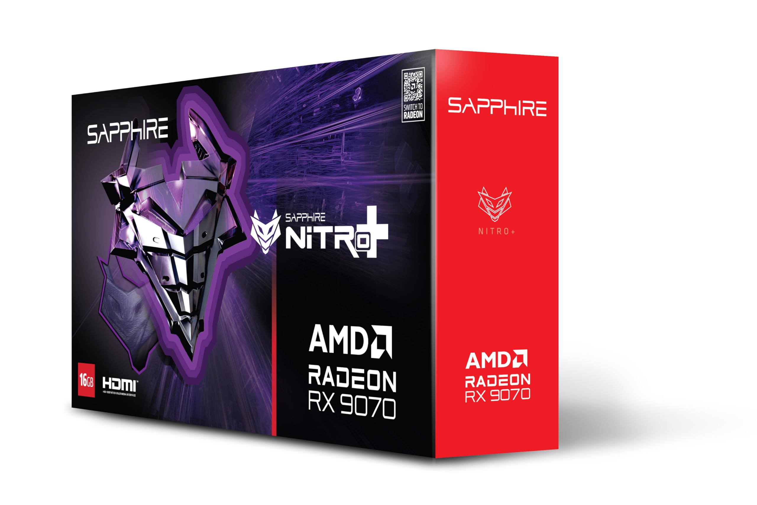 SAPPHIRE NITRO+ RX 9070 GAMING OC 16GB Angebot bei HelloDeals