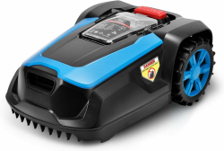 LEADZM Mähroboter Rasenroboter mit Begrenzungskabel, Rasenmäher Roboter, Bis zu 1200m², Bluetooth & WLAN, Selbstladend, Schnitthöhe 2.5-6.5 cm, 47% Steigung, 22 cm Schnittbreite, IPX5 Wasserdicht Angebot bei HelloDeals