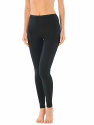 Schiesser Damen Unterwäsche Leggings Lange Unterhose - Luxury Baumwolle 40 Schwarz_200003 Angebot bei HelloDeals