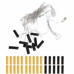 Universal Alles in 1 USB Battery Eliminator Ersetzen Sie 3V Und 4.5V AA Batterie Für Festival LED Licht Toy Walkie Talkie Und Mehr (10, AA) Angebot bei HelloDeals