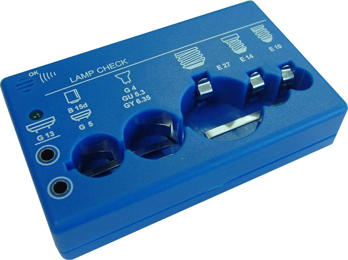 Generisch Lampentester für Halogen und Glühlampen, E10 - E27, inkl. 9V Batterie, für Weihnachtsbeleuchtung etc. AS91 Angebot bei HelloDeals