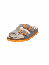 Superfit FUSSBETTPANTOFFEL Sandale 1-800111 Mädchen 41 EU Grau Orange 2100 Angebot bei HelloDeals