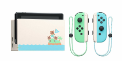 Nintendo Switch Animal Crossing Konsole türkis/grün (Limited Edition) + Animal Crossing New Horizons Angebot bei HelloDeals