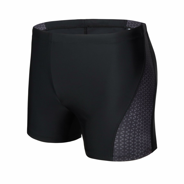 Badehose Herren Kurz Schwimmhose Eng Wassersport Badeshorts L Schwarz Glint Angebot bei HelloDeals