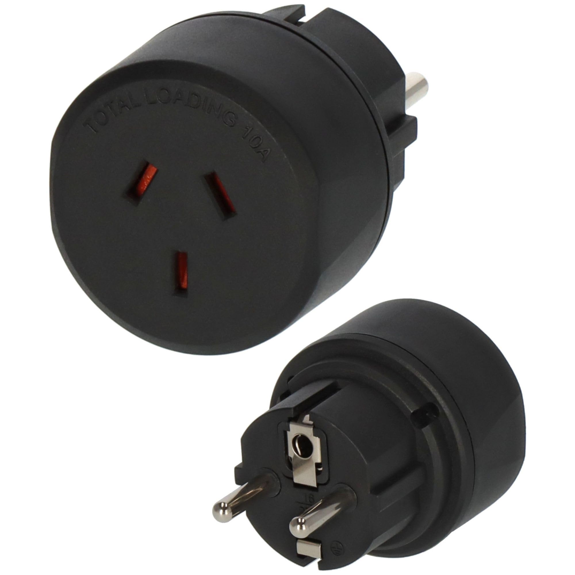 Brennenstuhl Reisestecker/Reiseadapter (Reise-Steckdosenadapter für: Euro Steckdose und Australien, China Stecker) schwarz Angebot bei HelloDeals