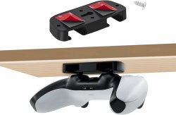 Ständer für PS5 Controller, Unterm Tisch Halterung für PS4/5, Horizontaler Tischhalterung mit Klebeband 1pack-controller stand Angebot bei HelloDeals