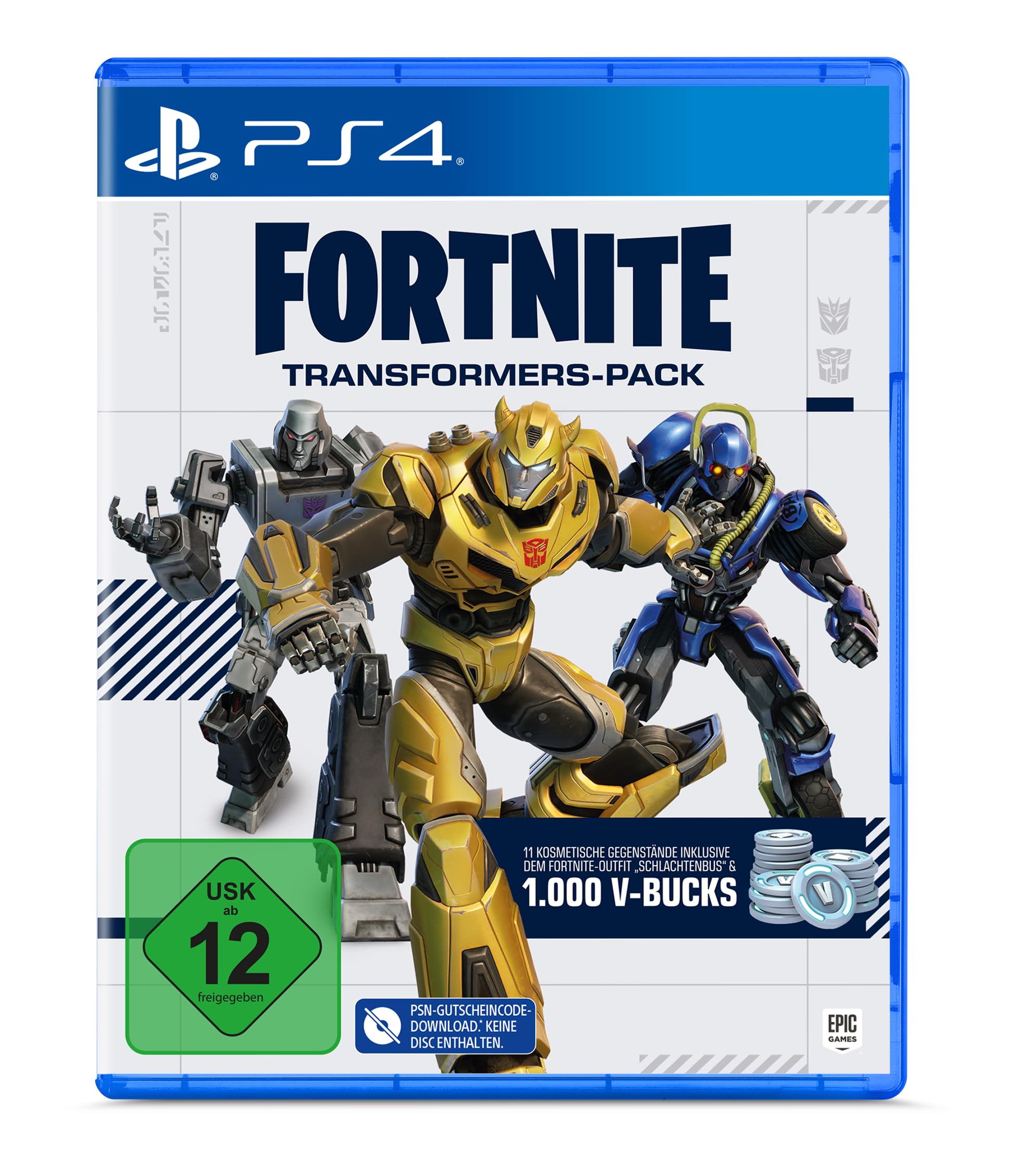 Fortnite Transformers Pack (Download- Code in der Box) - PS4 PlayStation 4 Angebot bei HelloDeals