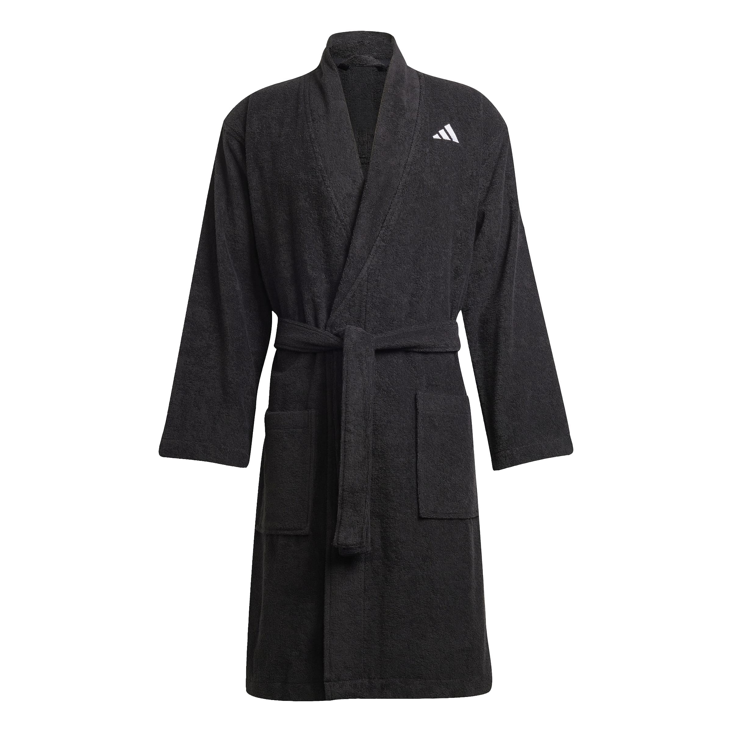 adidas Unisex BATHROBE L Schwarz Angebot bei HelloDeals