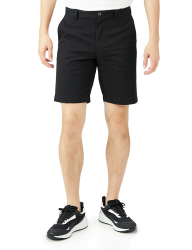Amazon Essentials Herren Slim-Fit-Chinoshorts, 23cm 32W Schwarz Angebot bei HelloDeals