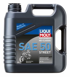 LIQUI MOLY Motorbike HD-Classic SAE 50 Street | 4 L | Motorrad Motoröl | Art.-Nr.: 1230 Schwarz 4 l Angebot bei HelloDeals