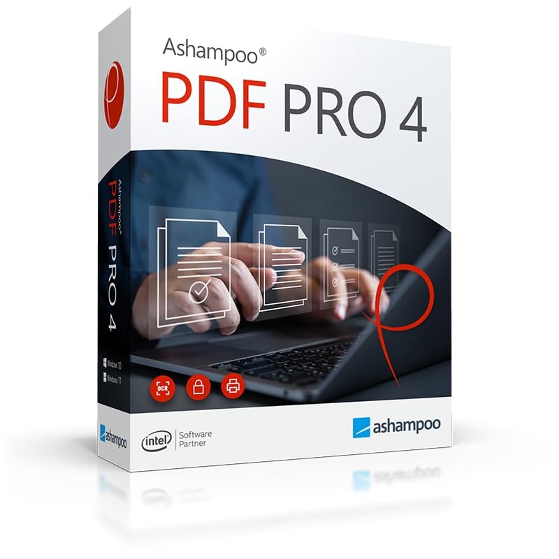 Ashampoo PDF Pro 4 – PDFs bearbeiten, konvertieren, zusammenfügen und erstellen | 1 Gerät | 1 Benutzer | PC Aktivierungscode per Product Key Card Angebot bei HelloDeals