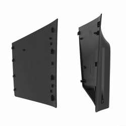 Für PS5 Pro Konsole Gehäuse Ersatz 5-teiliges Set Schutzabdeckung 3 mm Stärke aus ABS Für Disc- und Digitaledition(Black) Angebot bei HelloDeals