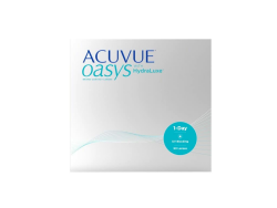 ACUVUE OASYS 1-Day Tageslinsen helfen das Gefühl von müden & trockenen Augen zu reduzieren – Tageskontaktlinsen mit -2,75 dpt und BC 8.5 – UV Schutz & angenehmes Tragegefühl – 90 Linsen 8.5 Millimeter -2.75 Dioptrien Angebot bei HelloDeals