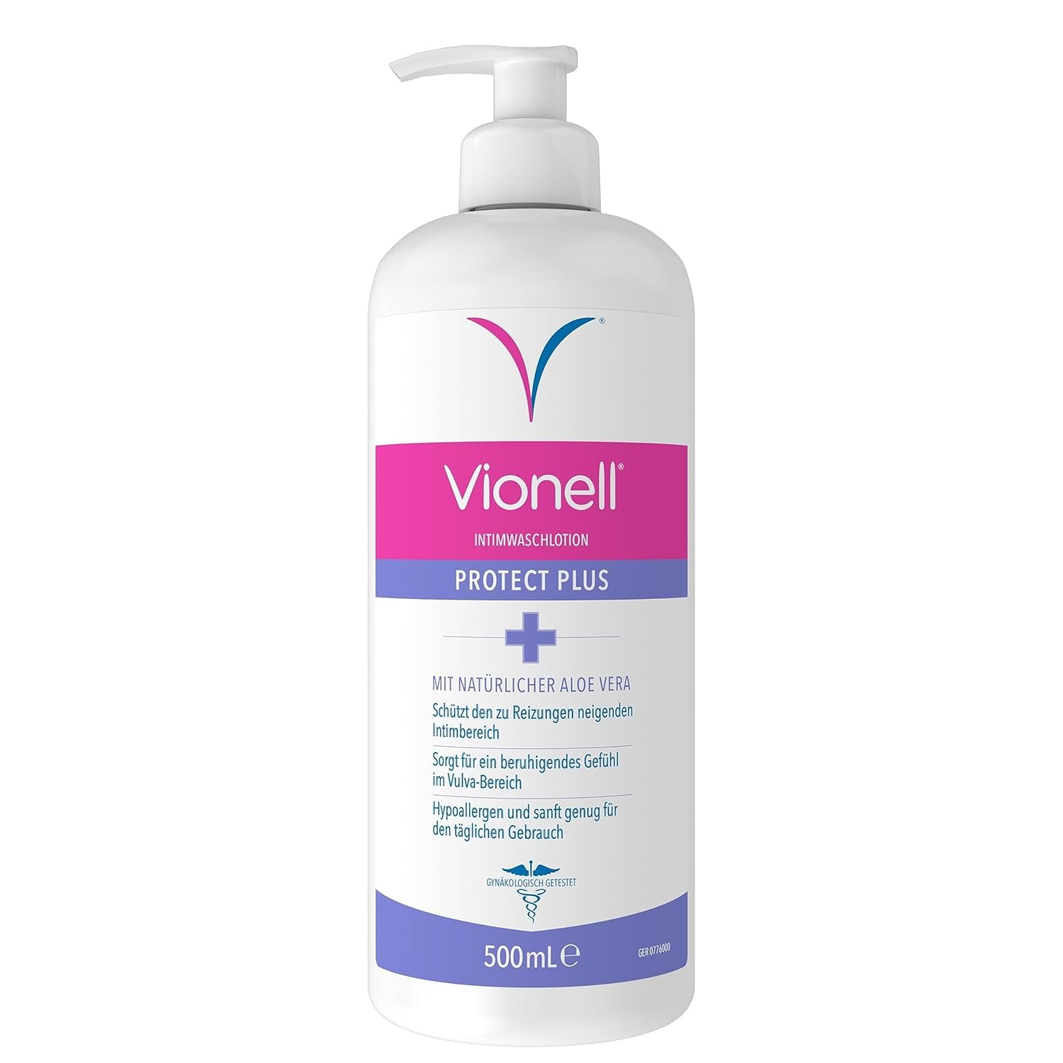 Vionell Intimwaschlotion Frauen Antibakteriell Protect Plus, Intimreiniger Mit Neemöl & Teebaumöl, Für Die Tägliche Intimhygiene, Sanfte Reinigung & Schutz Vor Gerüchen, Protect Plus 500 ml (1er Pack) Angebot bei HelloDeals