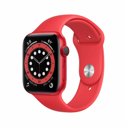 Apple Watch Series 6 44mm (GPS + Cellular) - Aluminiumgehäuse (PRODUCT)Red Roy Sportarmband (Generalüberholt) 44mm Aluminiumgehäuse – Produkt (rot) Sportarmband Angebot bei HelloDeals
