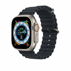 Apple Watch Ultra 2 (GPS, 49MM) Titangehäuse mit Black Ocean Band, One Size (Generalüberholt) Angebot bei HelloDeals