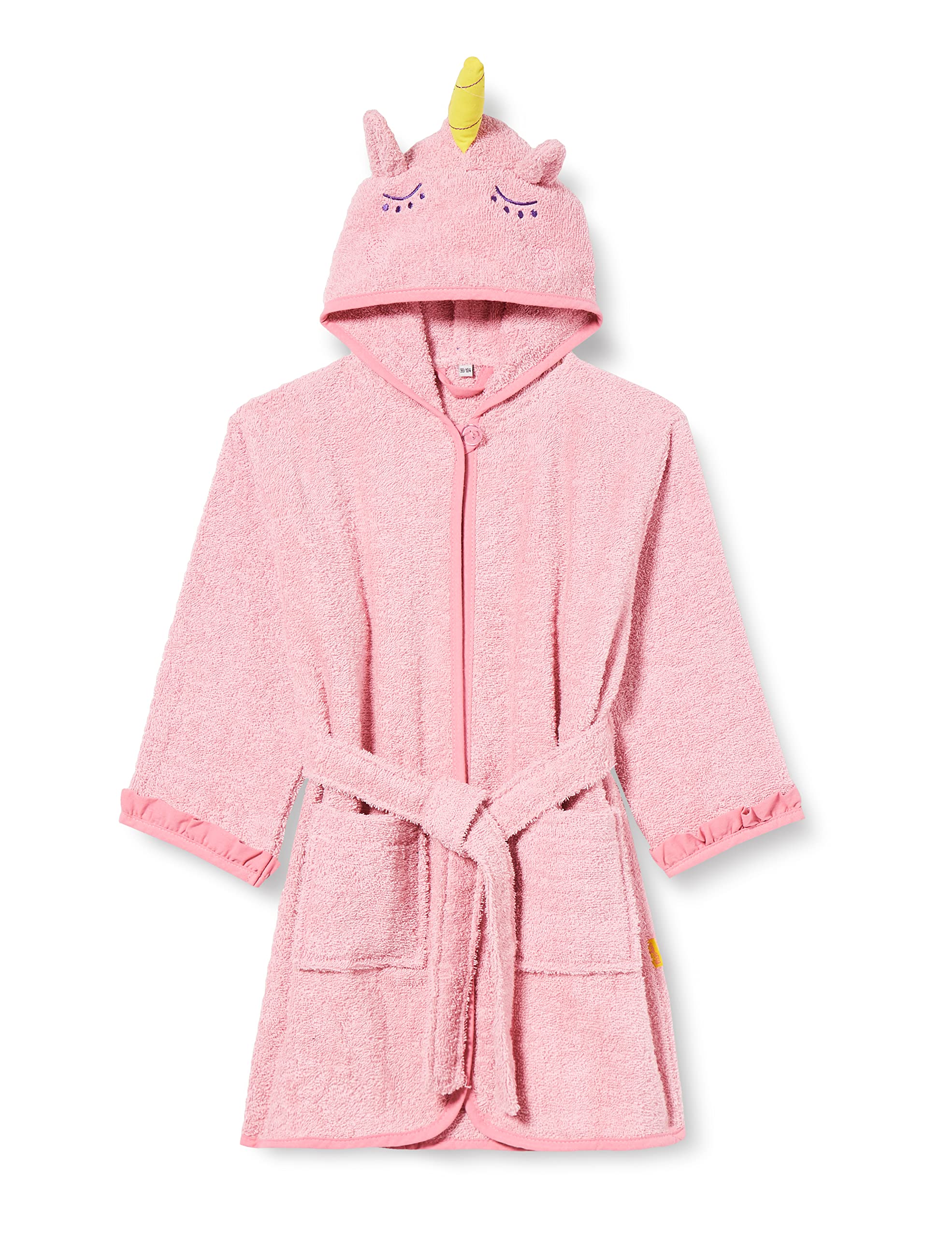Playshoes Unisex Kinder Kinder Frottee-bademantel Morgenmantel 110-116 Einhorn Angebot bei HelloDeals
