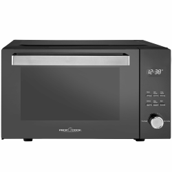 ProfiCook® Mikrowelle mit Grill | 23L | ohne Drehteller | vertikalöffnende Tür | 1000 Watt Grillleistung | auch für eckige Teller | Mikrowellengerät | Mikrowelle ohne Drehteller | PC-MWG 1204 Angebot bei HelloDeals