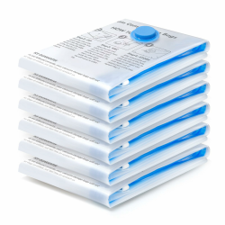 BoxLegend Vakuumbeutel 6 Stück, 6M*70x50cm,Vakuum Aufbewahrungsbeutel Reise Vakuum Wiederverwendbar Kleiderbeutel für Kleidung Bettdecken Bettwasche Kissen Wolldecken 6 Stück (6M 70x50cm) Angebot bei HelloDeals