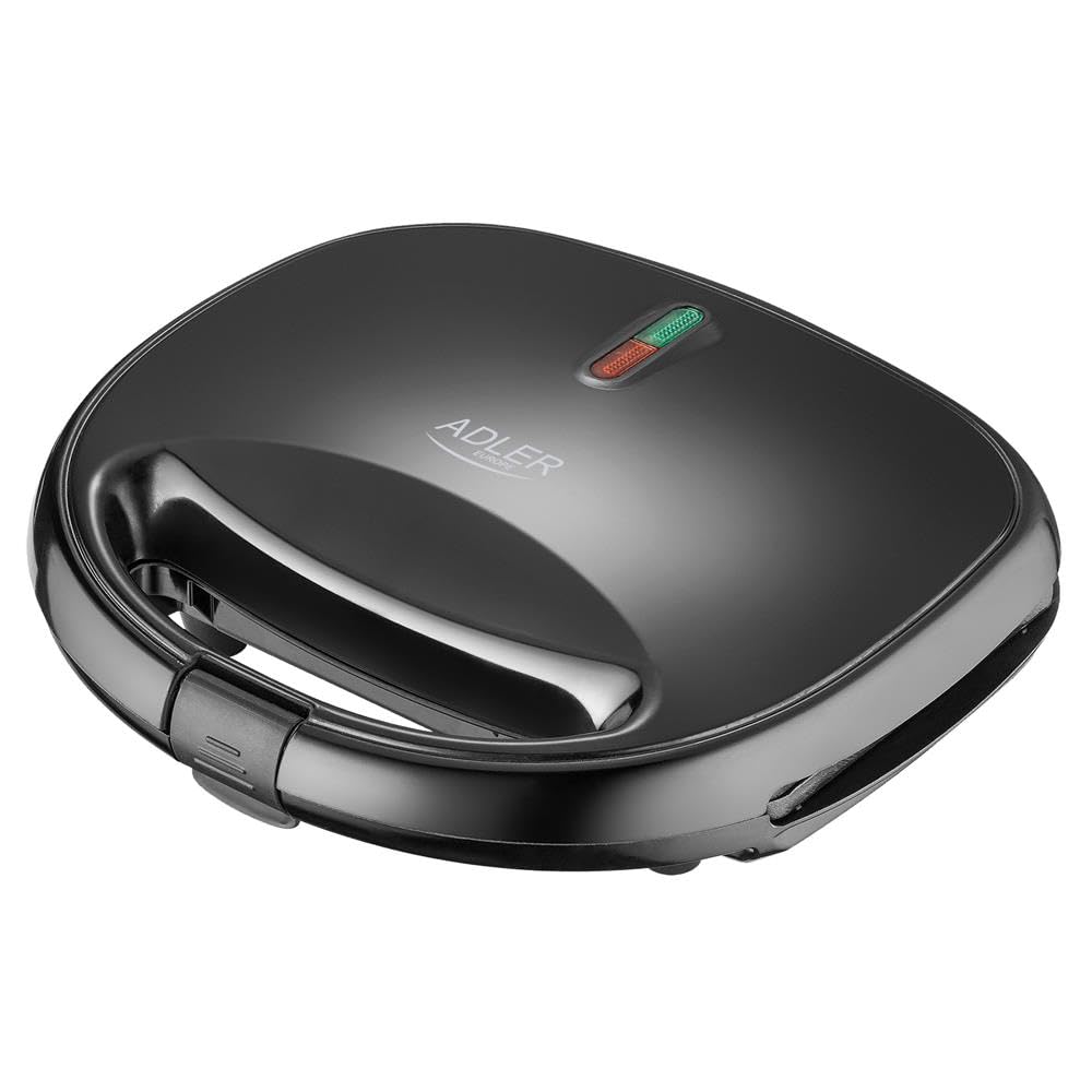 ADLER EUROPE AD 3071 Nuss-Maker, Nussbackautomat, Nusskeksbereiter für 12 Kekse, Antihaftplatten, 2-minütiger Backzyklus, Cool-Touch-Griffe, 750W, Schwarz – Perfekt für frische, knusprige Kekse Angebot bei HelloDeals