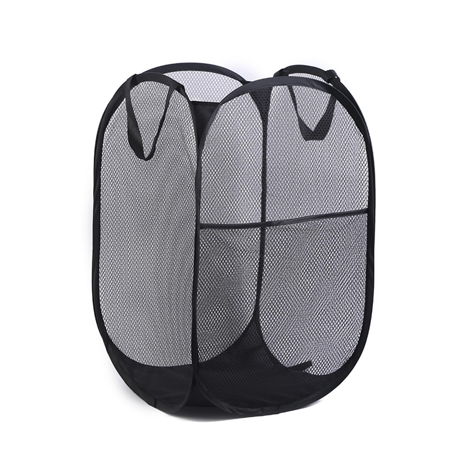 Wäschekorb Faltbar, Wäschesack, Faltbarer Wäschekorb,Pop-Up-Wäschekörbe mit Verstärkten Tragegriffen für Geschäftsreisen Reisen und Camping Angebot bei HelloDeals