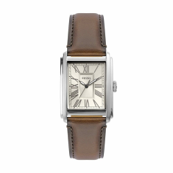 Fossil Carraway Watch for Men, Quartz Three Hand Movement with Leather or Stainless Steel Strap Braun Angebot bei HelloDeals