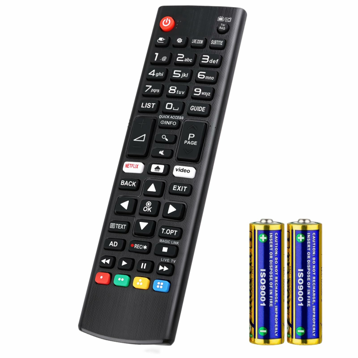 Universal-Fernbedienung für LG Smart TV LCD LED 3D HDTV AKB75095308 AKB73715601 AKB74915324, kompatibel mit Allen Fernbedienungen für LG Angebot bei HelloDeals