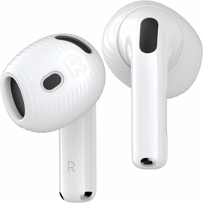 Gcioii Ohrpolster für AirPods 4 Silikon Earbuds Eartips Anti-Rutsch Sport Ohrhörer Abdeckungen【in den Ladekoffer Passen】 Kompatibel mit Apple AirPods 4 Generation (3 Paare Transparent) Ear Tips for AirPods 4 Angebot bei HelloDeals