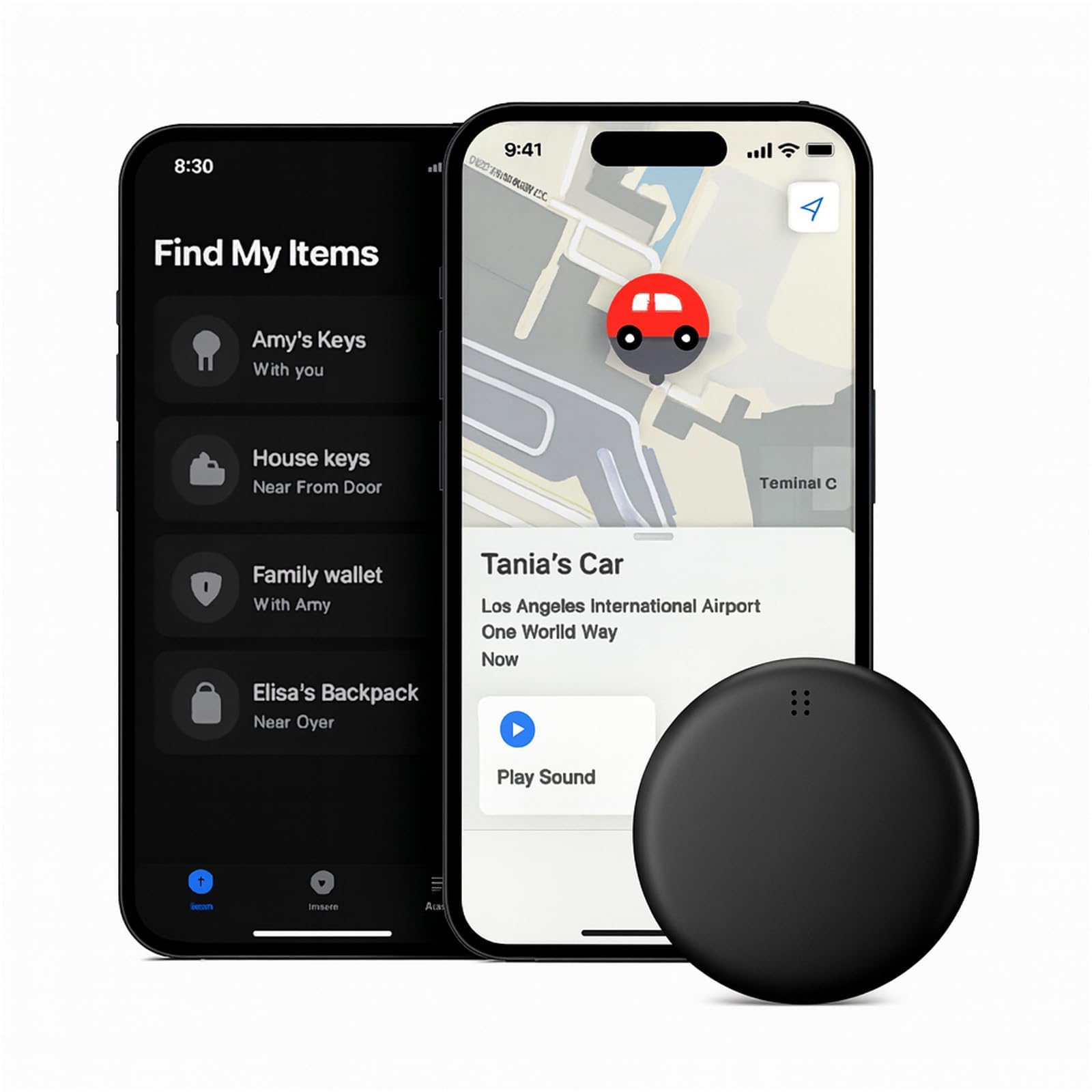 Anytrcak Pro Magnet-Tracker für Auto, Gepäck und Geldbörse – Kompatibel mit der Find My App von Android/Apple (1-Pack Android) Angebot bei HelloDeals