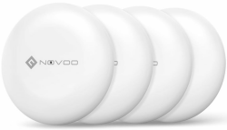 NOVOO Air Tag Schlüsselfinder Smart Tracker Kompatibel mit Apple Wo ist? APP(iOS) oder Google,Mein Gerät Finden”APP(Android) Bluetooth KeyFinder Austauschbarer Akku für Gepäck,Taschen,Koffer-4er Pack NFT1-206G/4er Pack Angebot bei HelloDeals