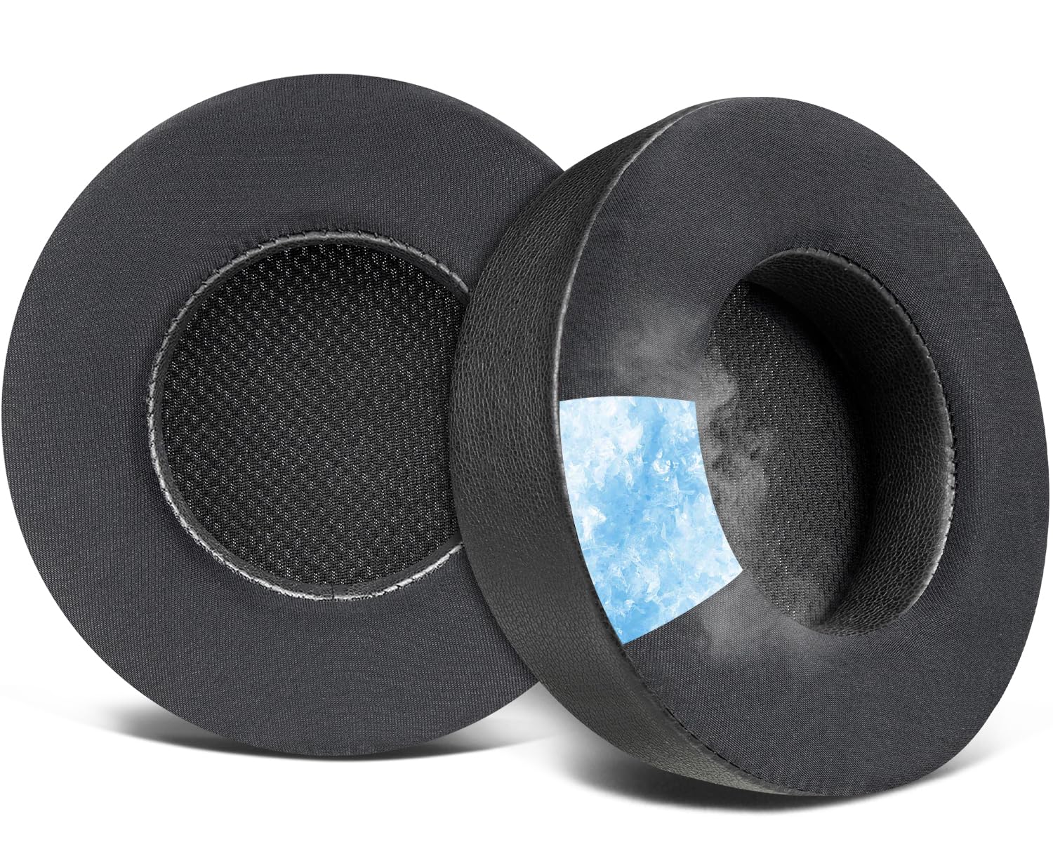 SOULWIT Kühl-Gel Ersatz Ohrpolster für Corsair Virtuoso RGB Wireless XT SE Gaming-Headset, Ohrpolster mit Geräuschisolierendem, Zusätzliche Dicke Kühlgel-Schwarz Angebot bei HelloDeals