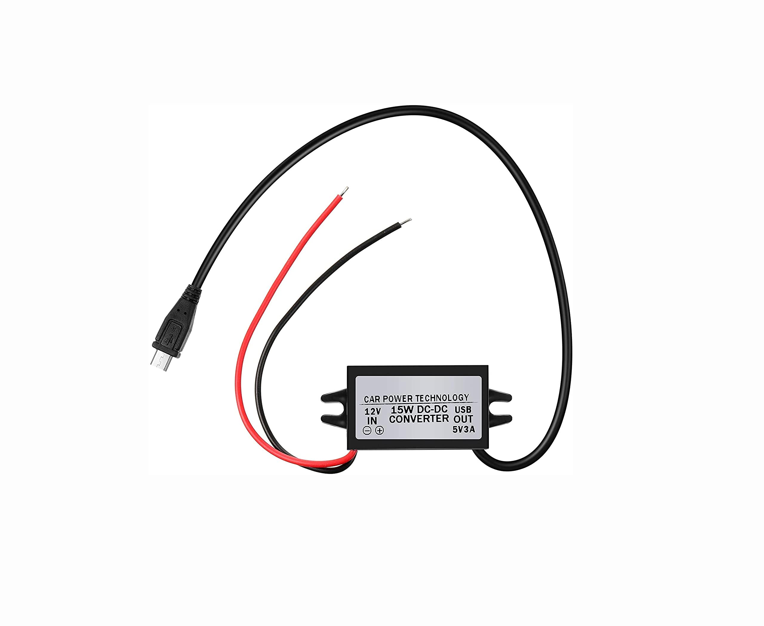 Wasserdichter 12V zu 5V Konverter DC-DC Step Down Modul Netzteil Kompatibel mit Raspberry Pi 4,Handy,Auto (USB Typ-C Anschluss) Angebot bei HelloDeals