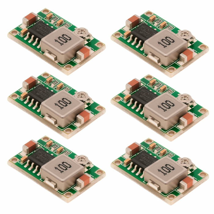 DC-DC Step Down Converter 4.75-23V bis 1-17V 3A Buck Converter Mini 360 LAOMAO Einstellbar Spannungsregler Netzteil Module (Pack of 6) Angebot bei HelloDeals
