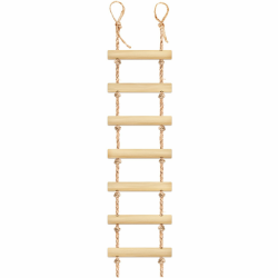 Wichtel Strickleiter, 18 x 4,5 cm Wichtel Leiter, Wichtel Zubehör Weihnachten, Wichtelleiter Elfen Leiter, Miniatur Deko Leiter für Wichtel Türdekoration, Weihnachtswichtel Zubehör Angebot bei HelloDeals