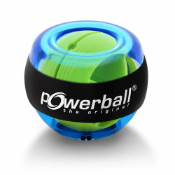 Powerball Basic, gyroskopischer Handtrainer, transparent-blau, das Original von Kernpower Angebot bei HelloDeals