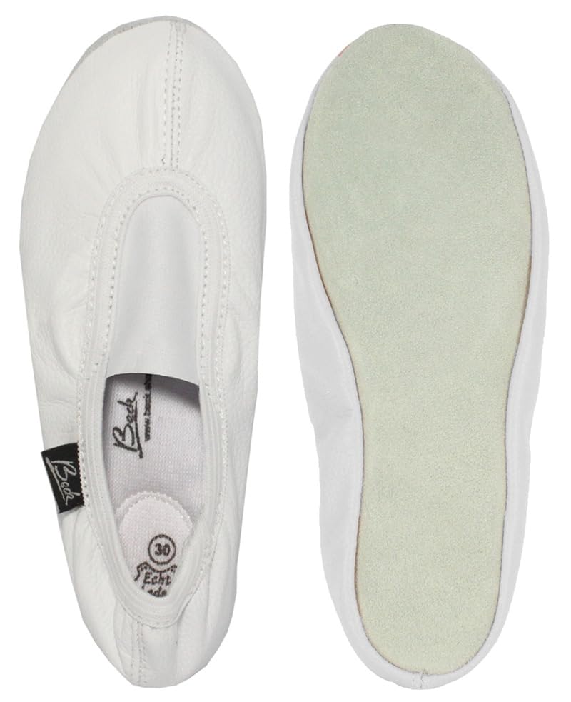 Beck Unisex Kinder Basic 082Gymnastikschuh 32 EU Weiß Angebot bei HelloDeals