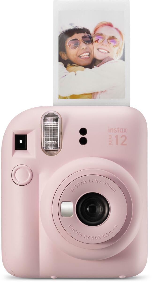 Fujifilm Instax Mini 12 Sofortbildkamera, Blossom Pink Angebot bei HelloDeals