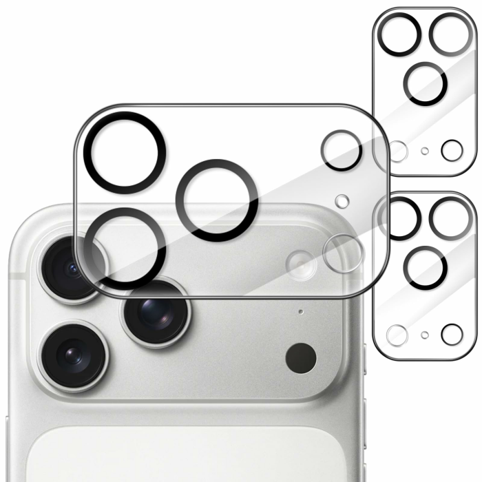 JETech Kameraschutz für iPhone 17 Pro 6,3 Zoll, 9H Gehärtetes Glas, Anti-Kratzer, Hat Keinen Einfluss auf die Hülle, Beeinträchtigt Nachtaufnahmen Nicht, HD Klar, 3 Stück (Durchsichtig) Angebot bei HelloDeals